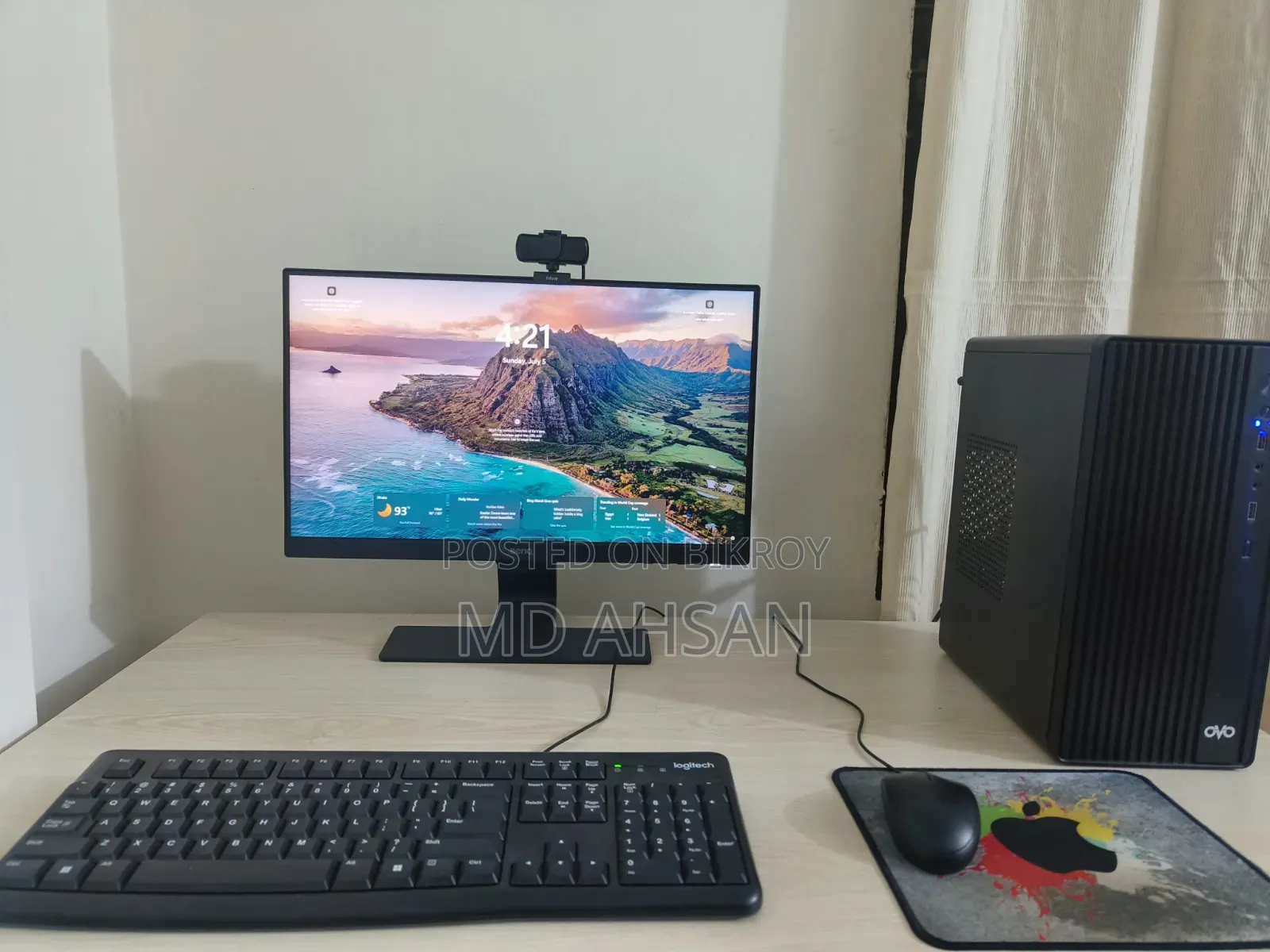 Desktop Computer 16GB Intel Core I5 SSD 256GB
