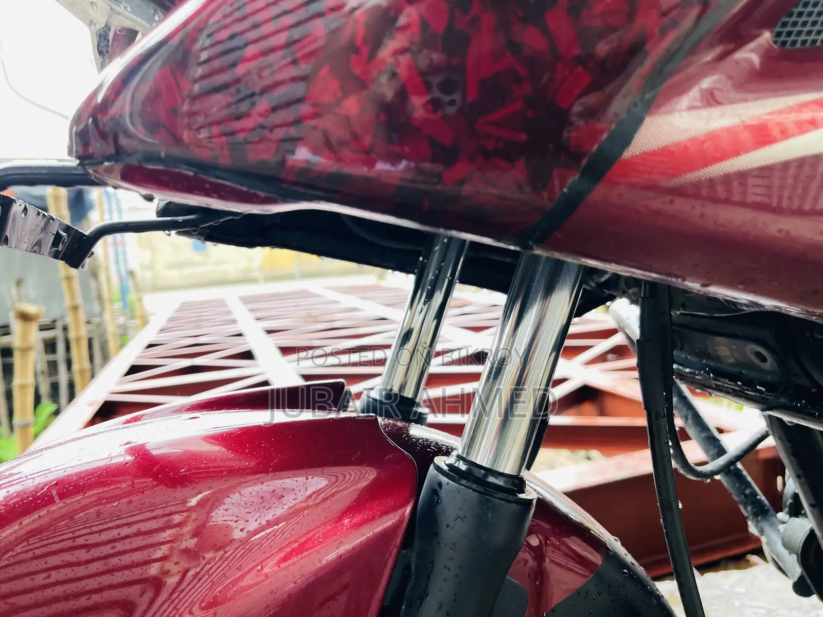 Bajaj Discover 150F 2017 Red
