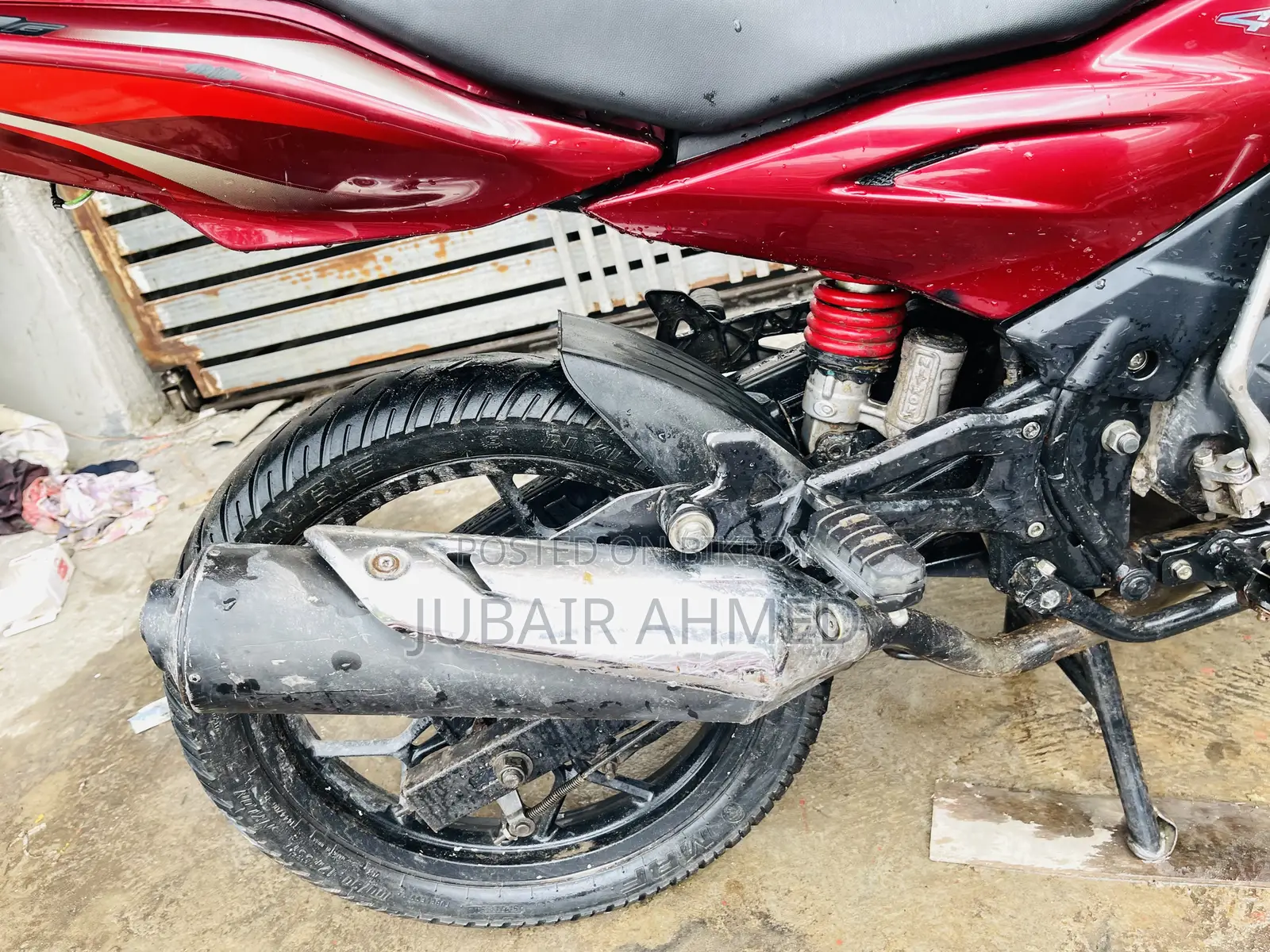 Bajaj Discover 150F 2017 Red
