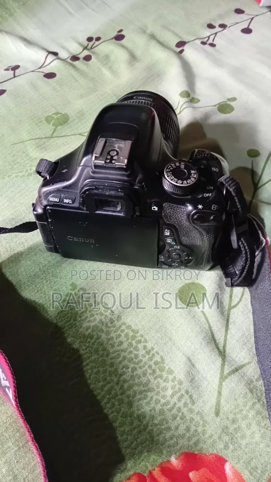 ক্যানন ৬০০ডি ডিএসএলআর ক্যামেরা উইথ ১৮-৫৫ কিট লেন্স মার্ক ৩