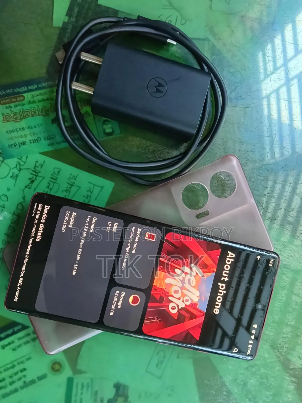 Motorola Edge 50 Fusion 256 GB Pink