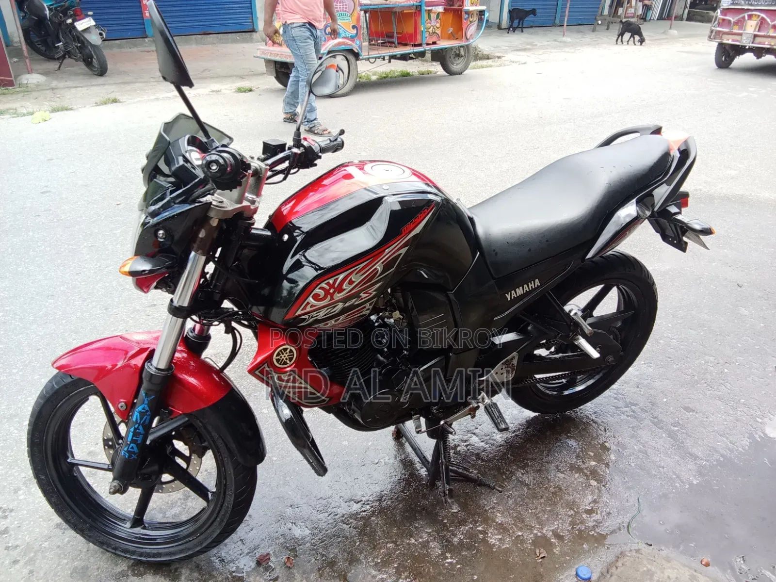 ইয়ামাহা এফজেড ২০১৬ কালো