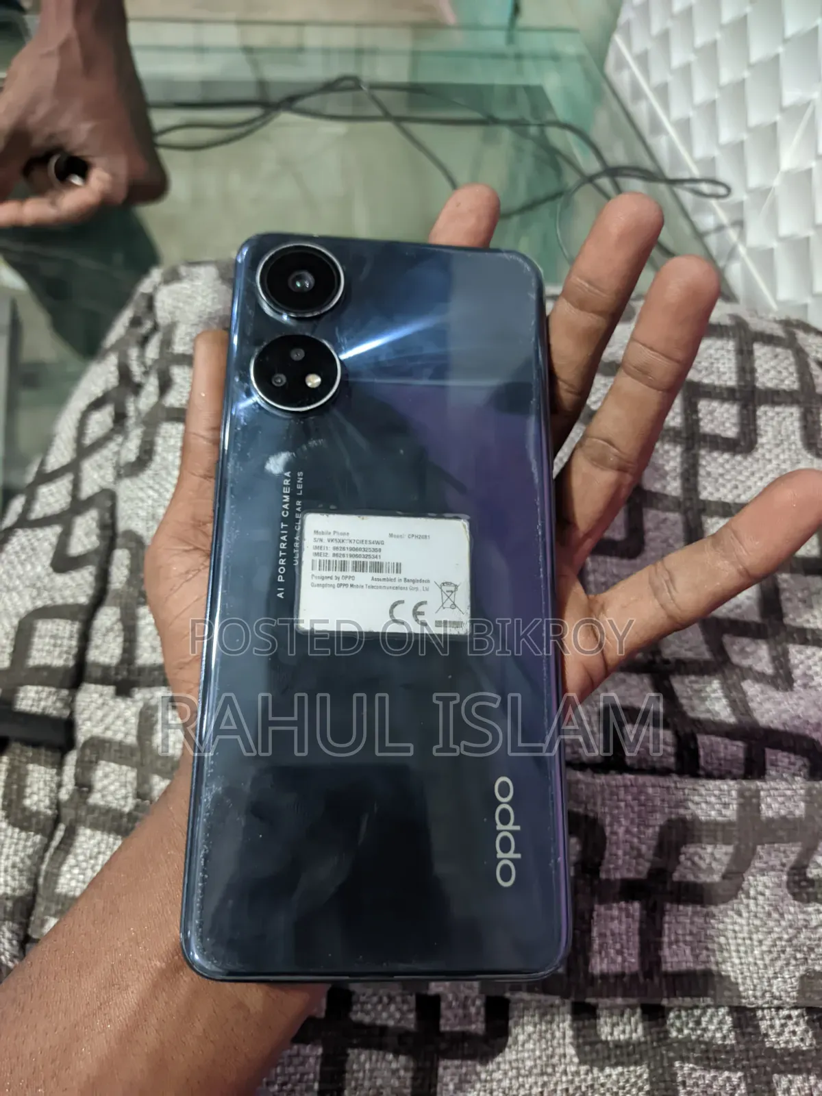 Oppo Reno8 T 128 GB Blue