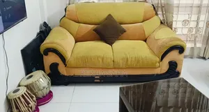 Comfortable Wooden Cushion Sofa Set