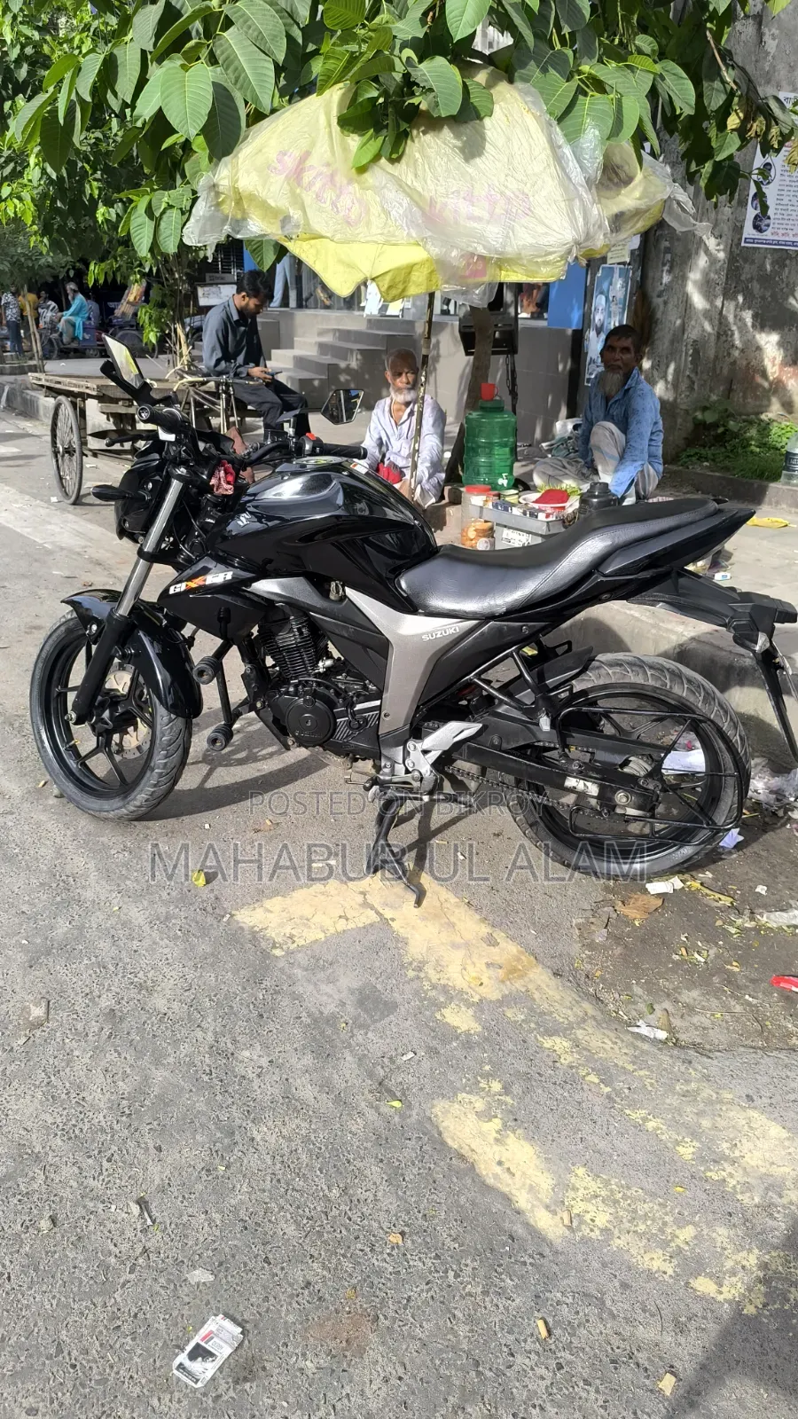 Suzuki Gixxer Monotone 2022 Black