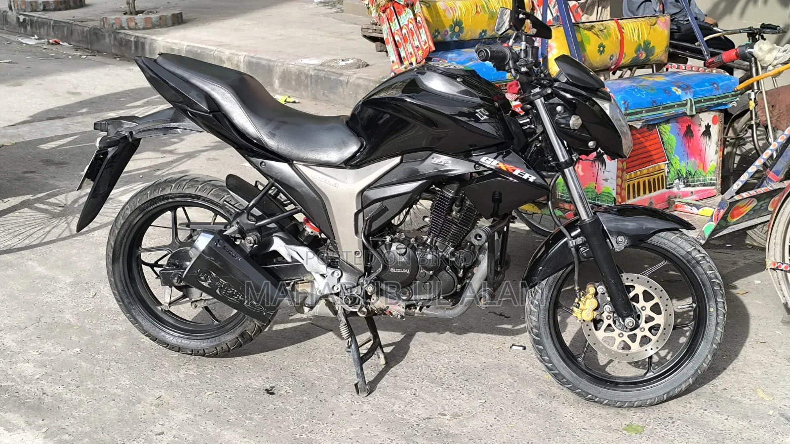 Suzuki Gixxer Monotone 2022 Black