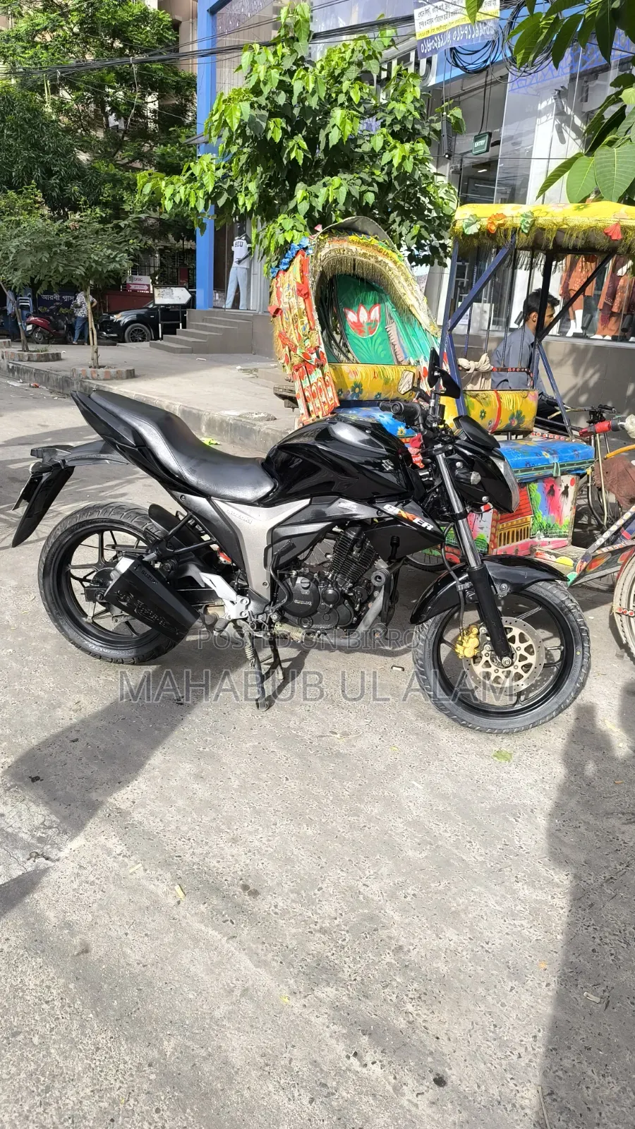 Suzuki Gixxer Monotone 2022 Black
