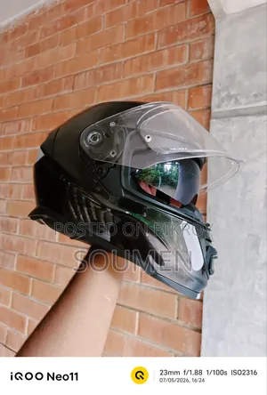 Ls2 Helmet Ff800 Model | L Size | Like Brand New | Gloss Titanium