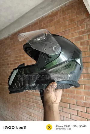 Ls2 Helmet Ff800 Model | L Size | Like Brand New | Gloss Titanium