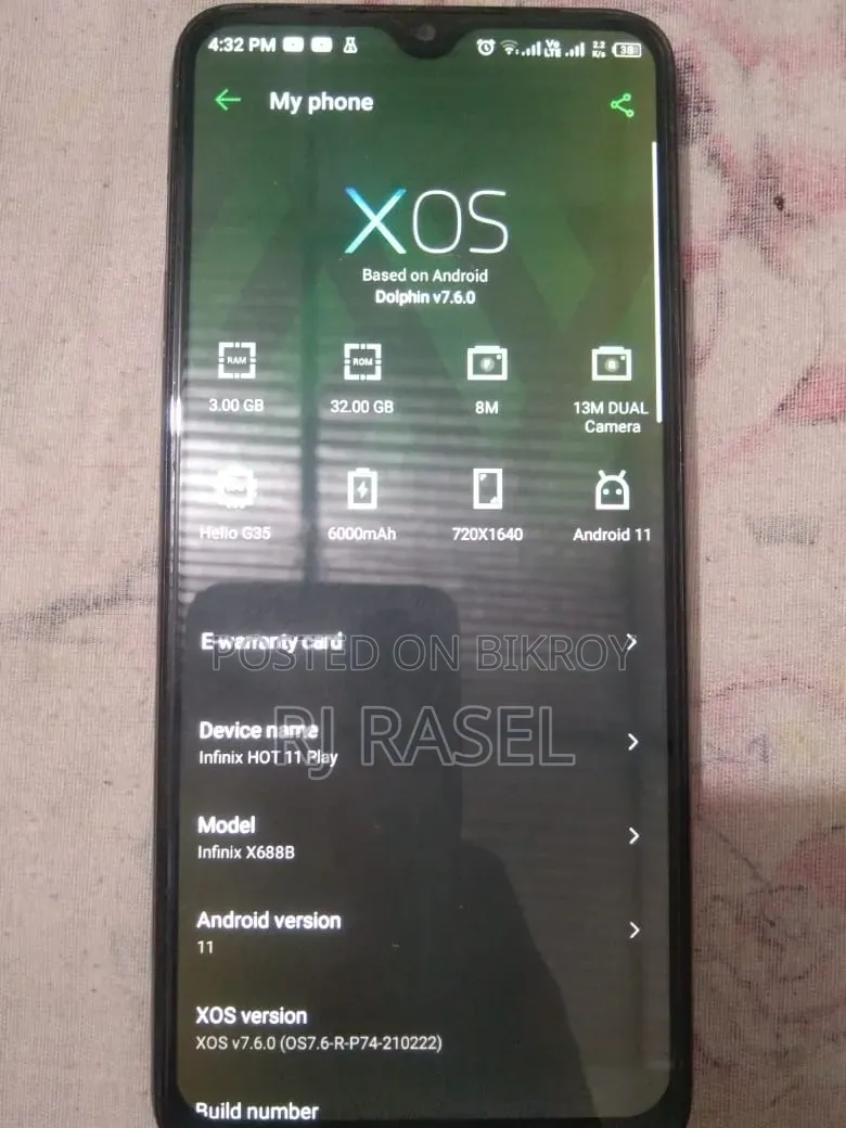 Infinix Hot 10 Play 32 GB