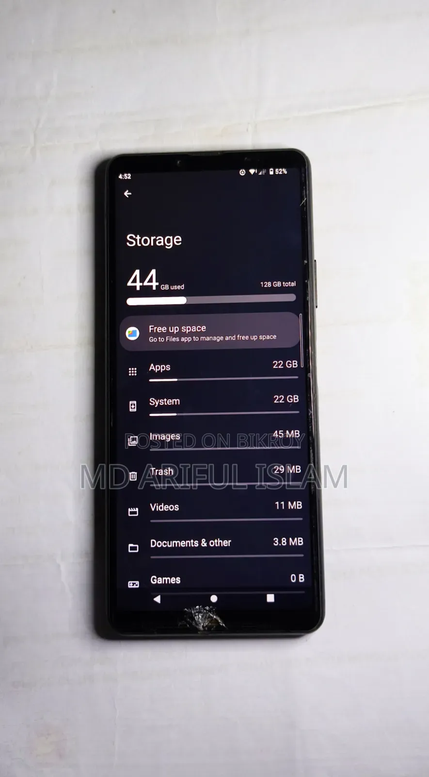 Sony Xperia 10 III 128 GB Gray