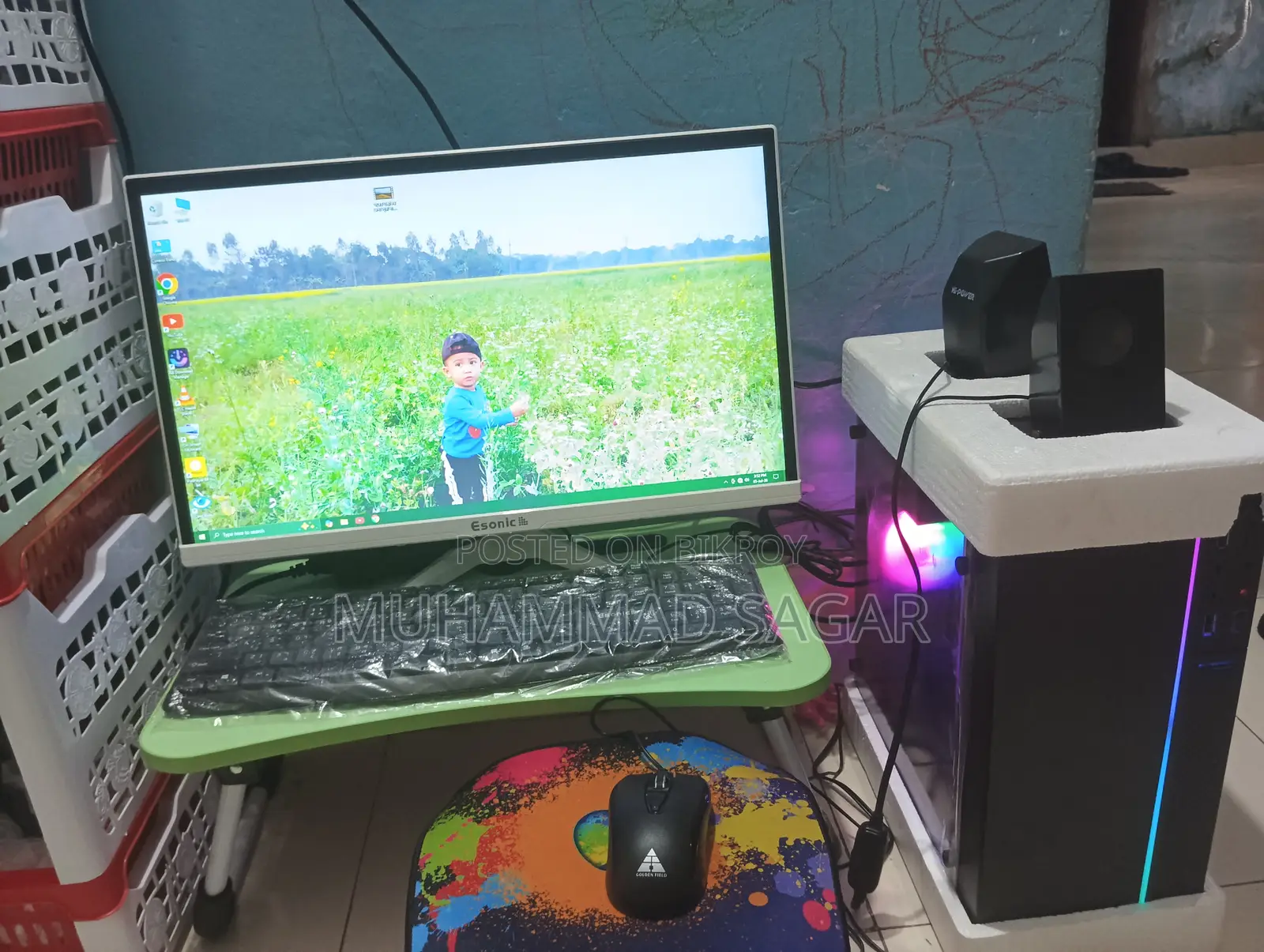 Desktop Computer 4GB Intel Core i3 SSD 128GB