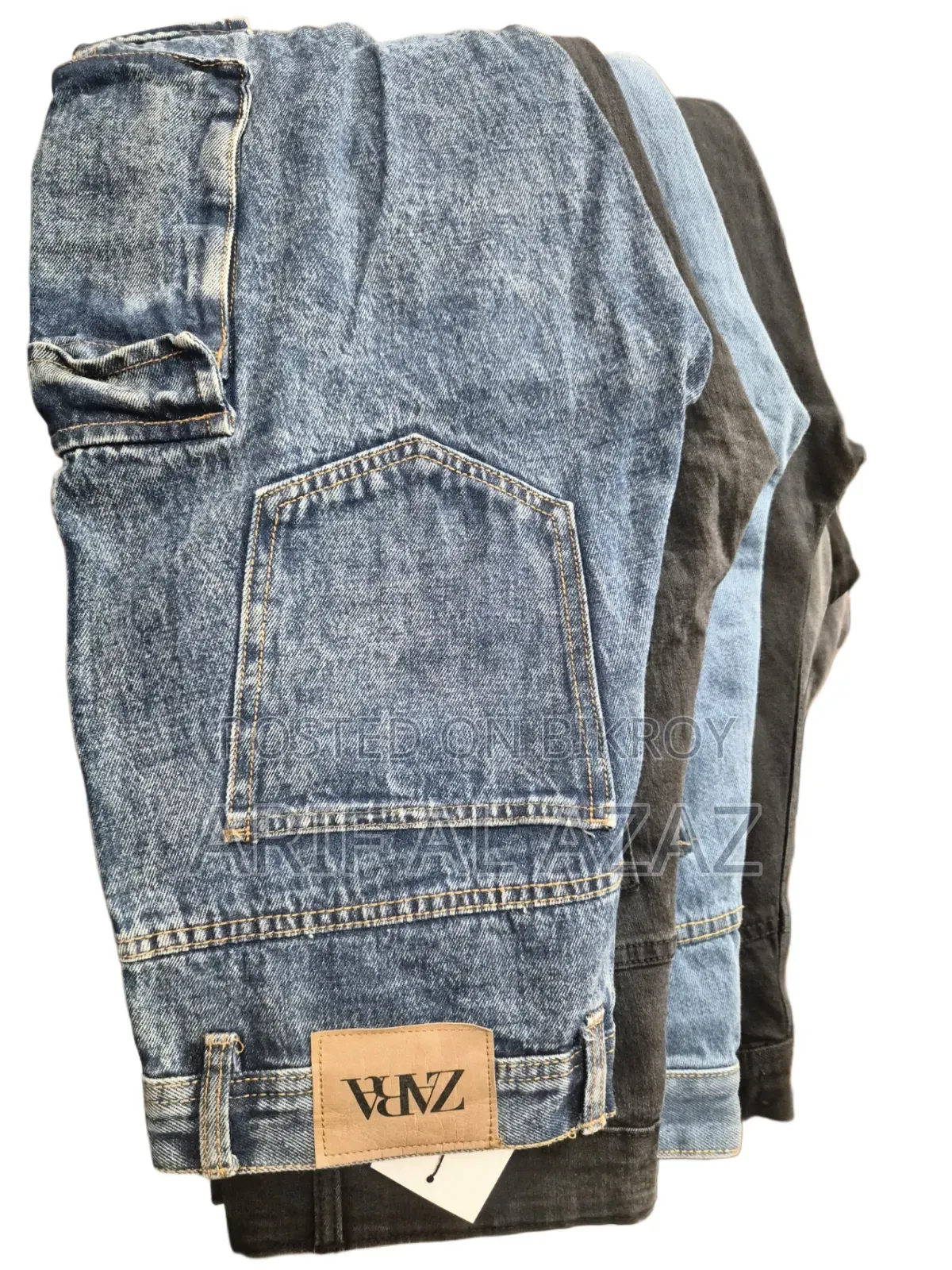 Stylish Premium Baggy Cargo Denim!!️