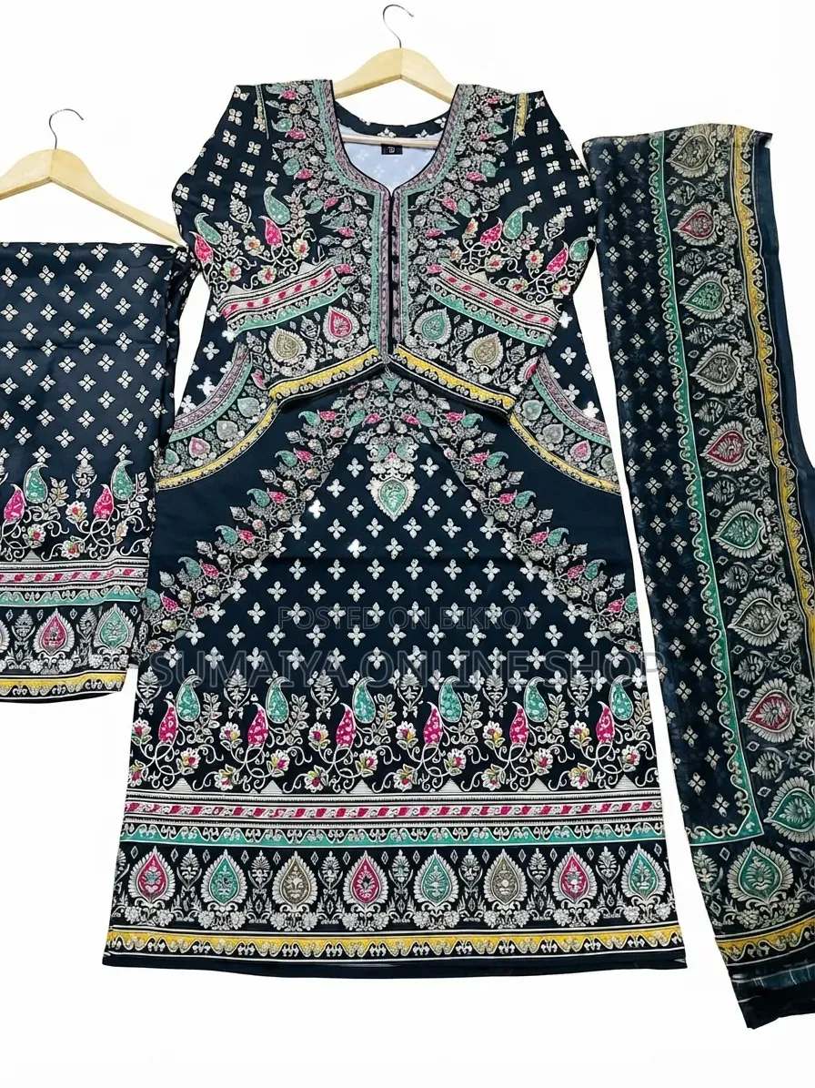 Digital Print Three Piece