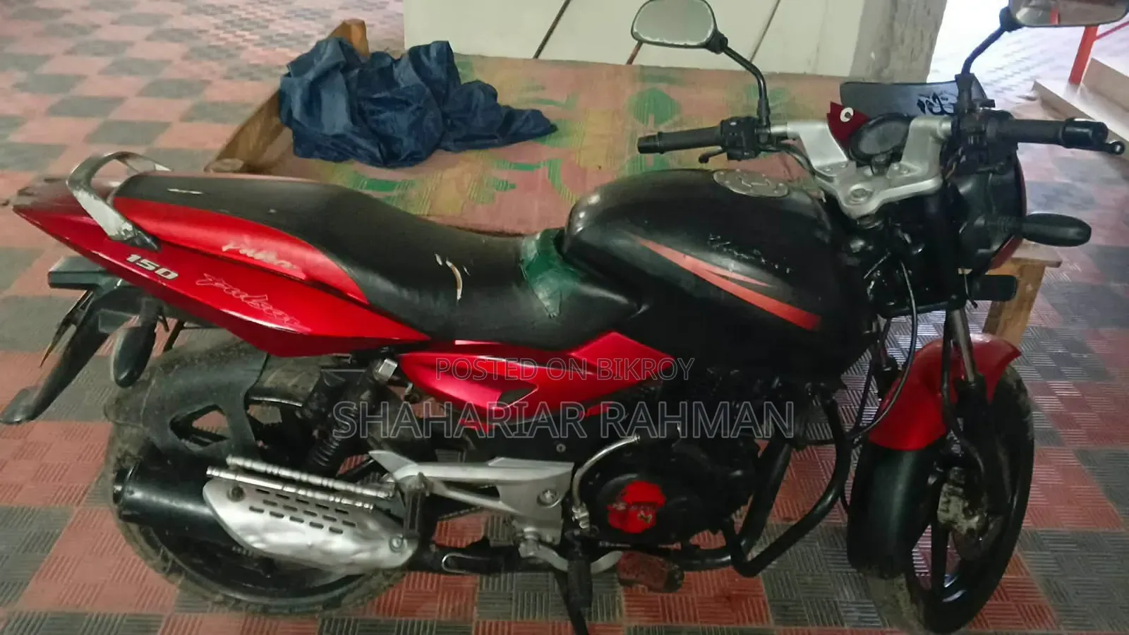 Bajaj Pulsar 150 2015 Red