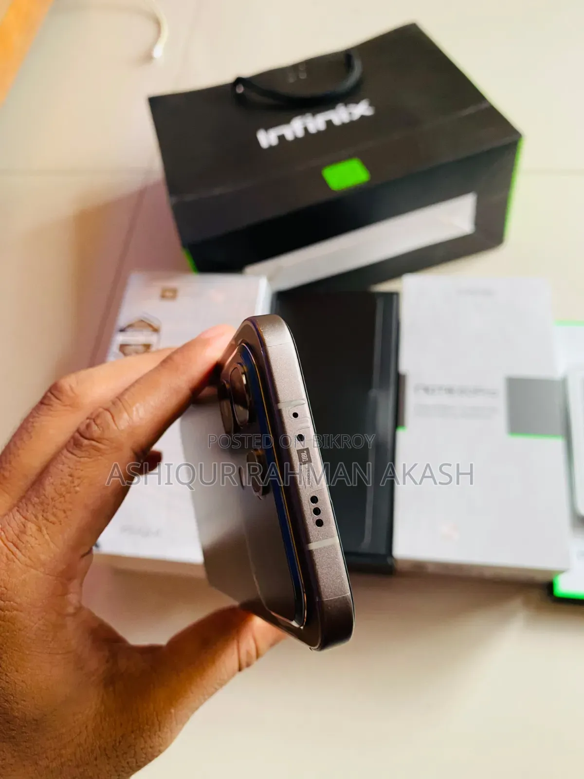 New Infinix Hot 60 Pro+ 256 GB Gray