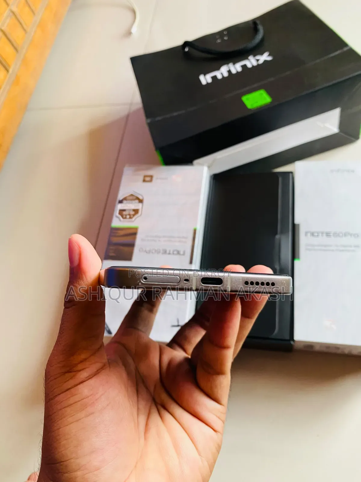 New Infinix Hot 60 Pro+ 256 GB Gray