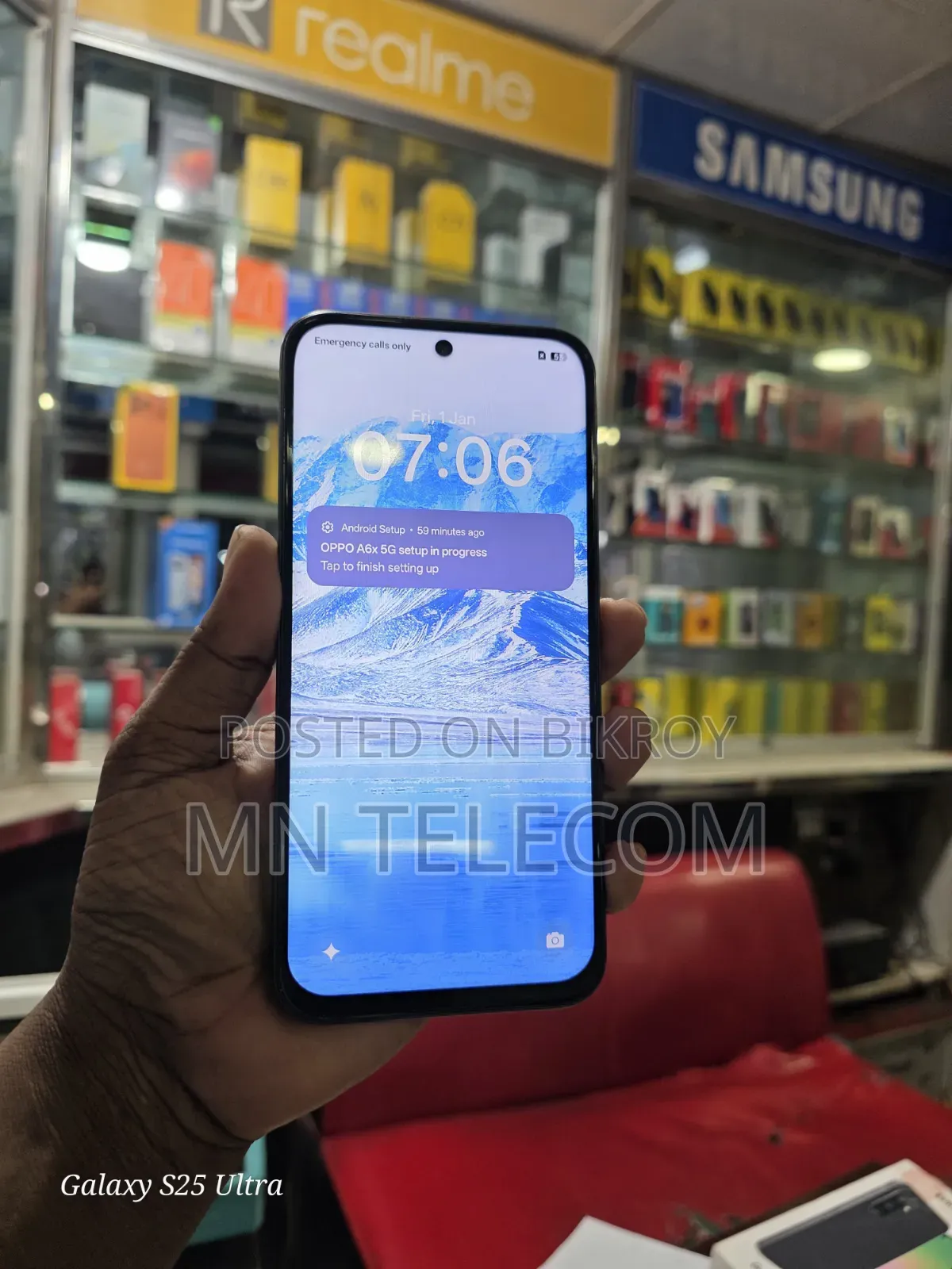 Oppo A6x 128 GB Black