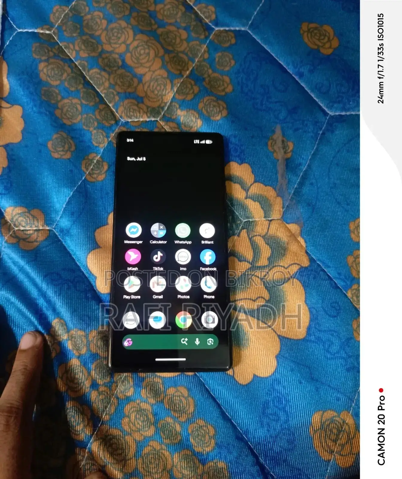 Google Pixel 6a 128 GB Black