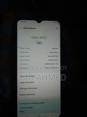 Samsung Galaxy M02s 64 GB Blue