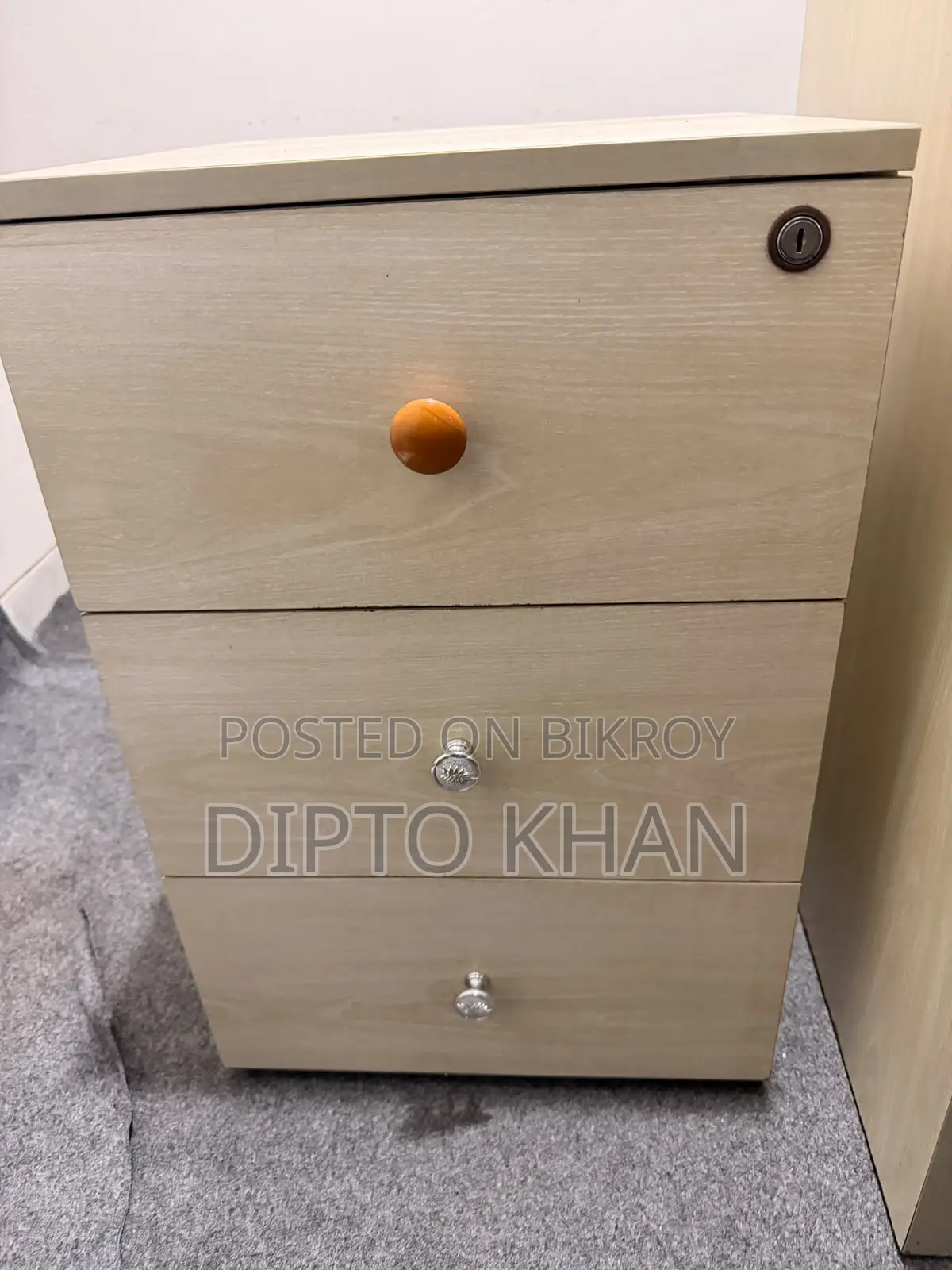 Wooden Office Table Set