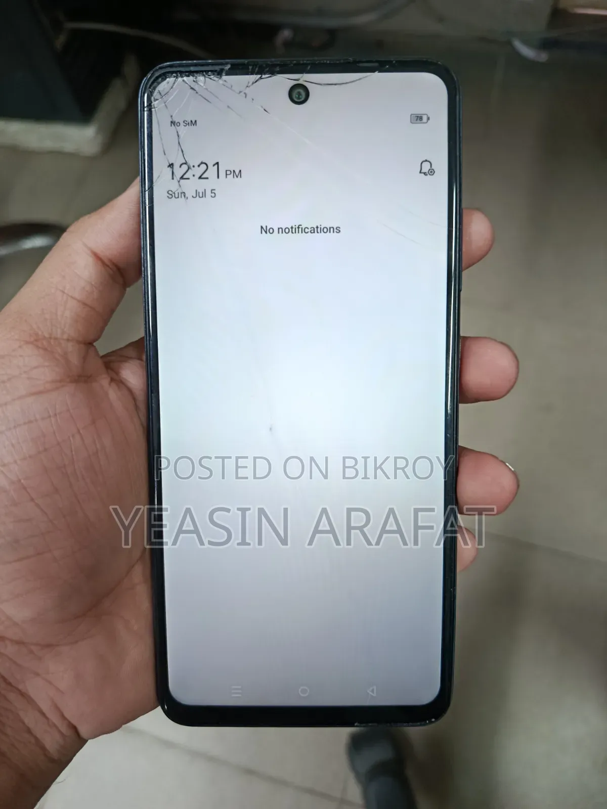 Infinix Smart 8 Plus 128 GB Blue