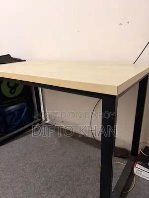 Wooden Metal Stand Table
