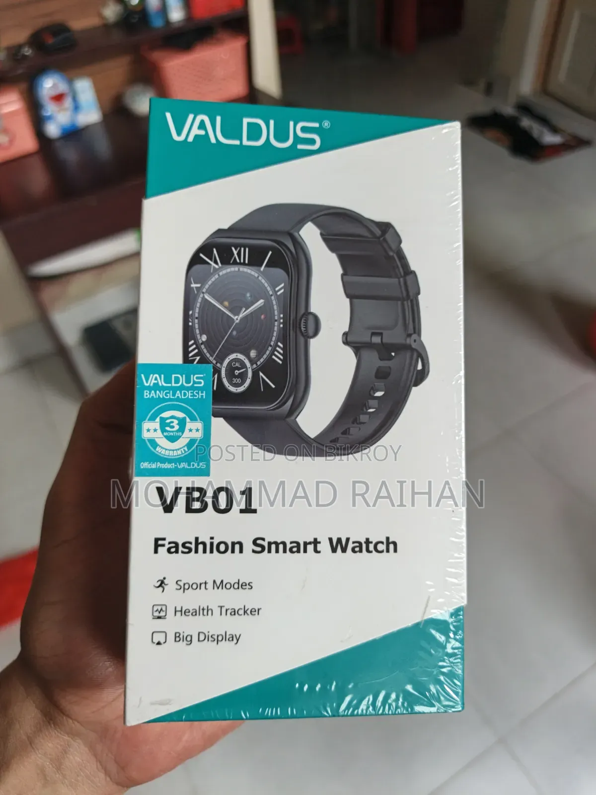 Valdus Vb01 Smart Watch