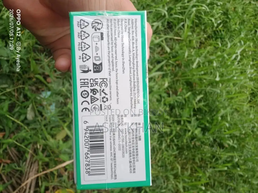 Hoco Eq 34 Plus TWS হেডসেট