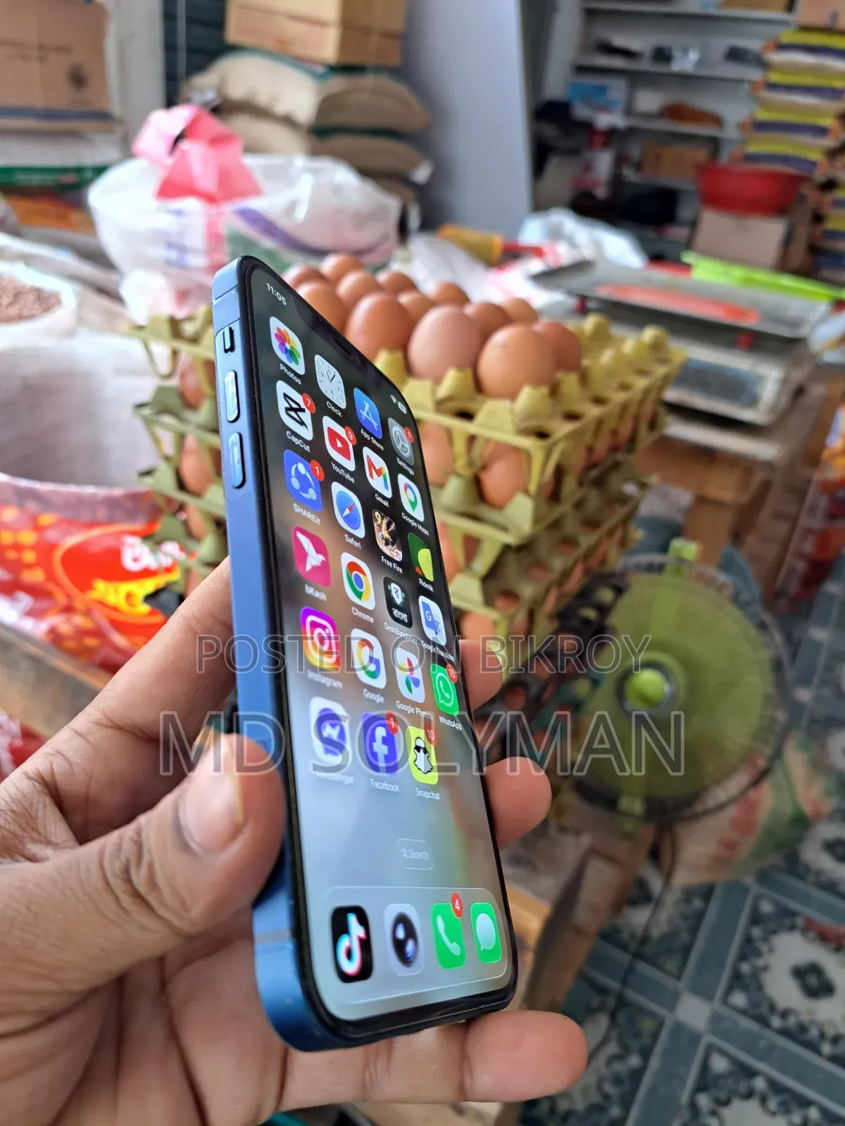 নতুন অ্যাপল আইফোন ১২ ৬৪ জিবি ব্লু