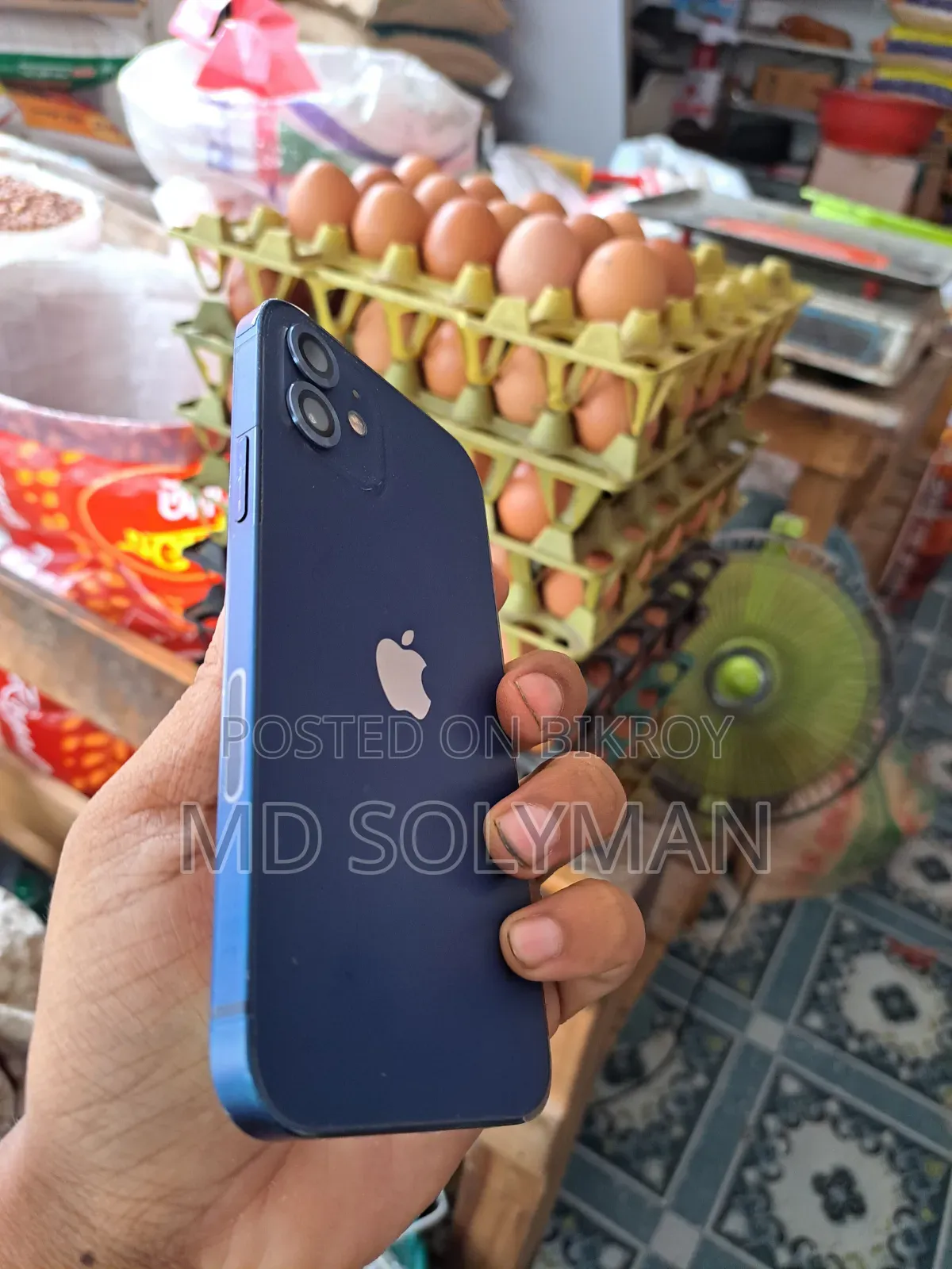 নতুন অ্যাপল আইফোন ১২ ৬৪ জিবি ব্লু