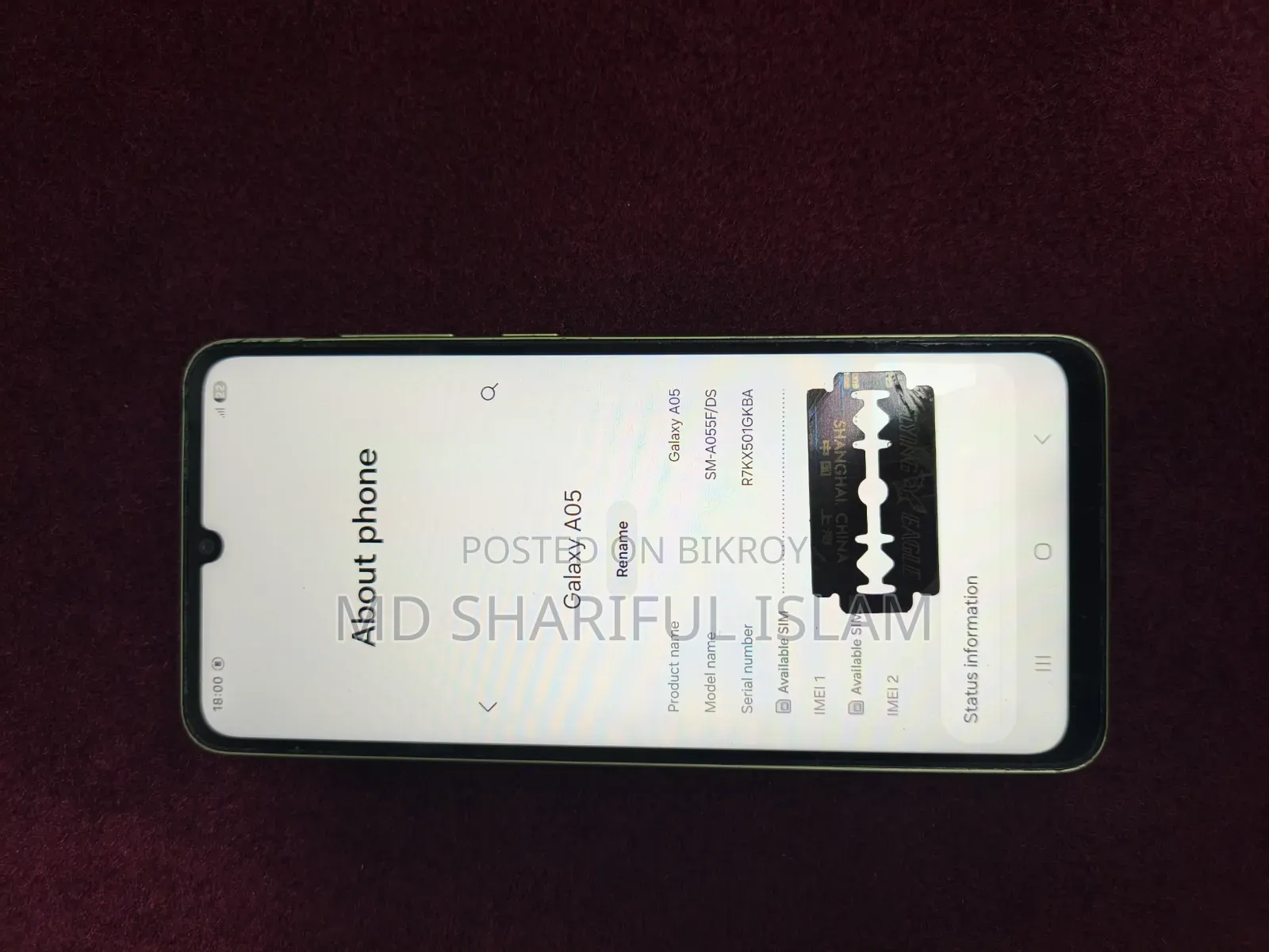 Samsung Galaxy A05 64 GB Green