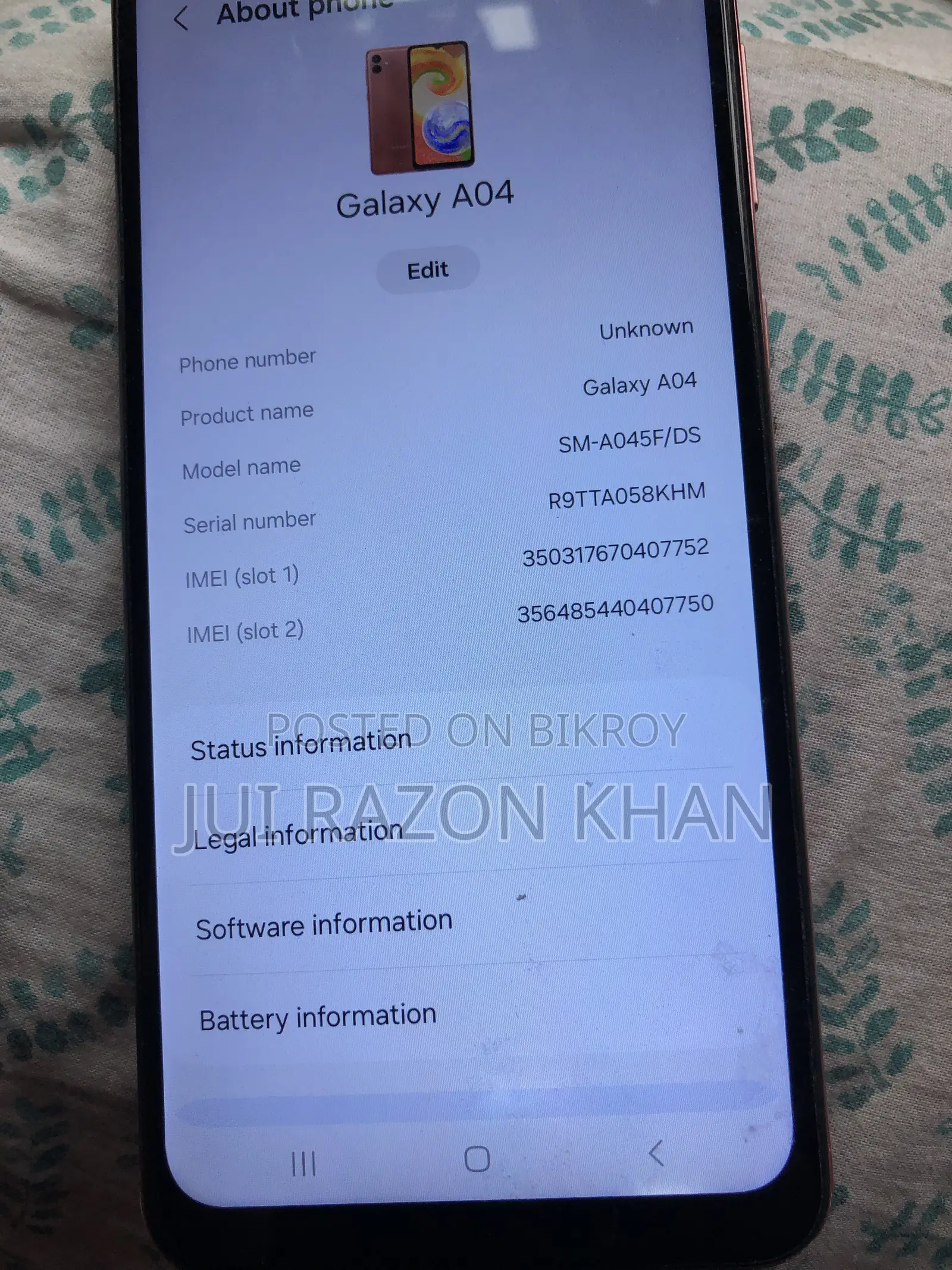 Samsung Galaxy A04 32 GB