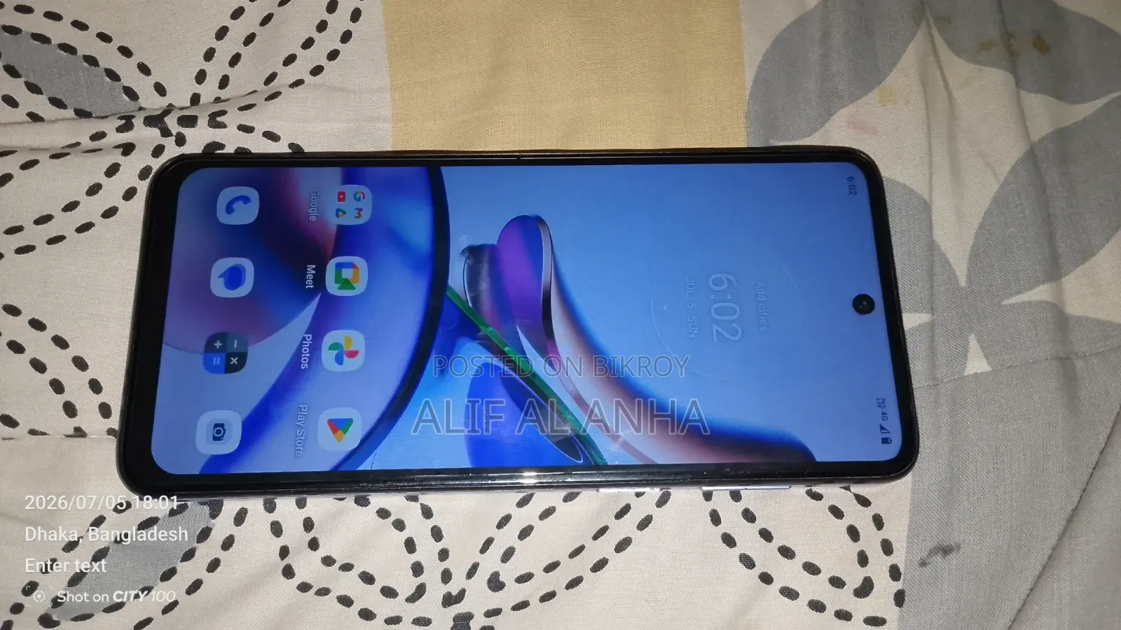 Motorola G96 128 GB Blue