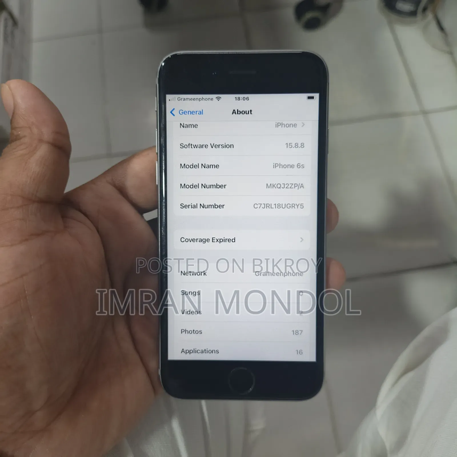 Apple iPhone 6s 16 GB