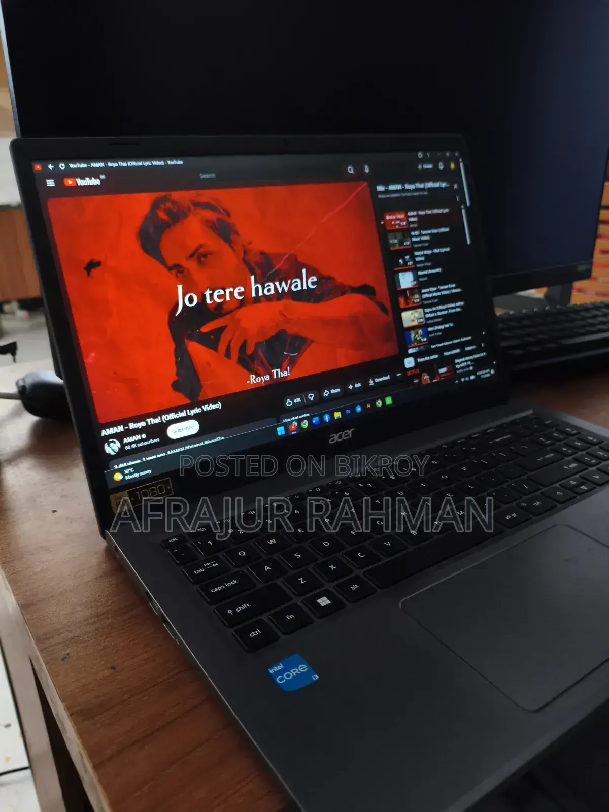 Laptop Acer Aspire 5 8GB Intel SSD 512GB