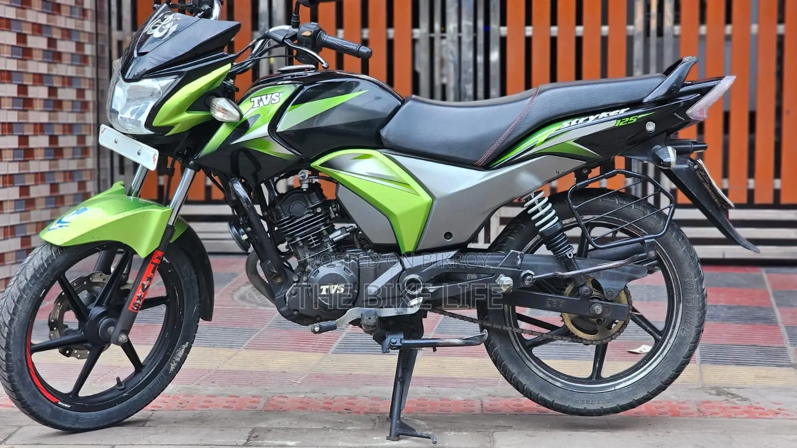 TVS Stryker 125 2021 Green