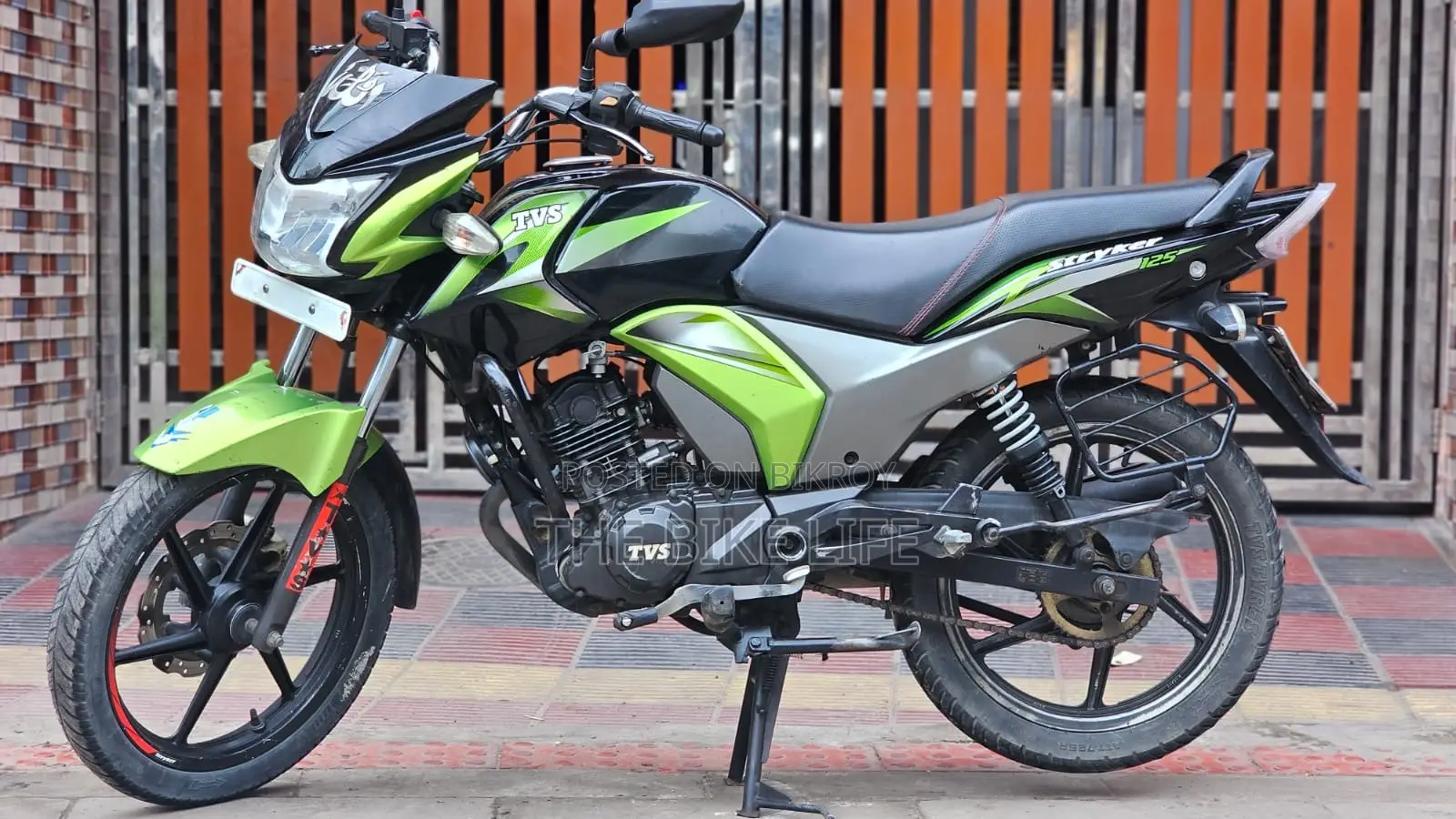 TVS Stryker 125 2021 Green