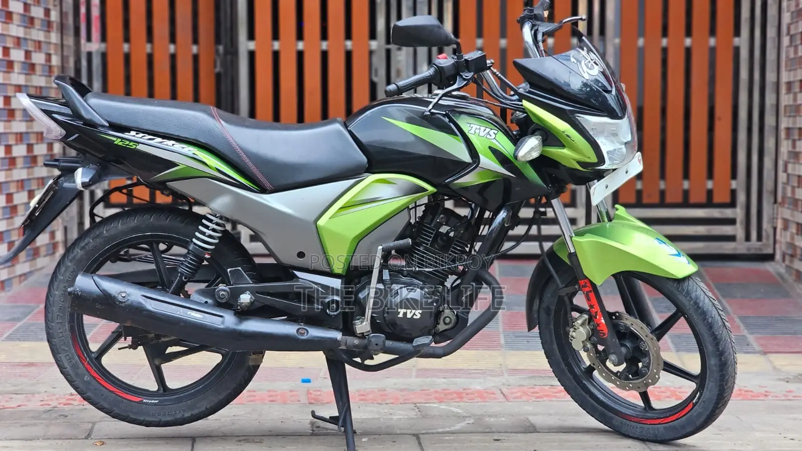 TVS Stryker 125 2021 Green
