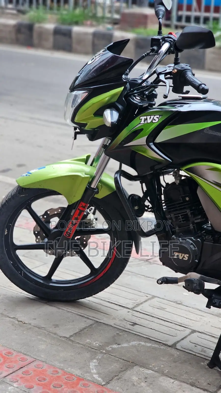 TVS Stryker 125 2021 Green