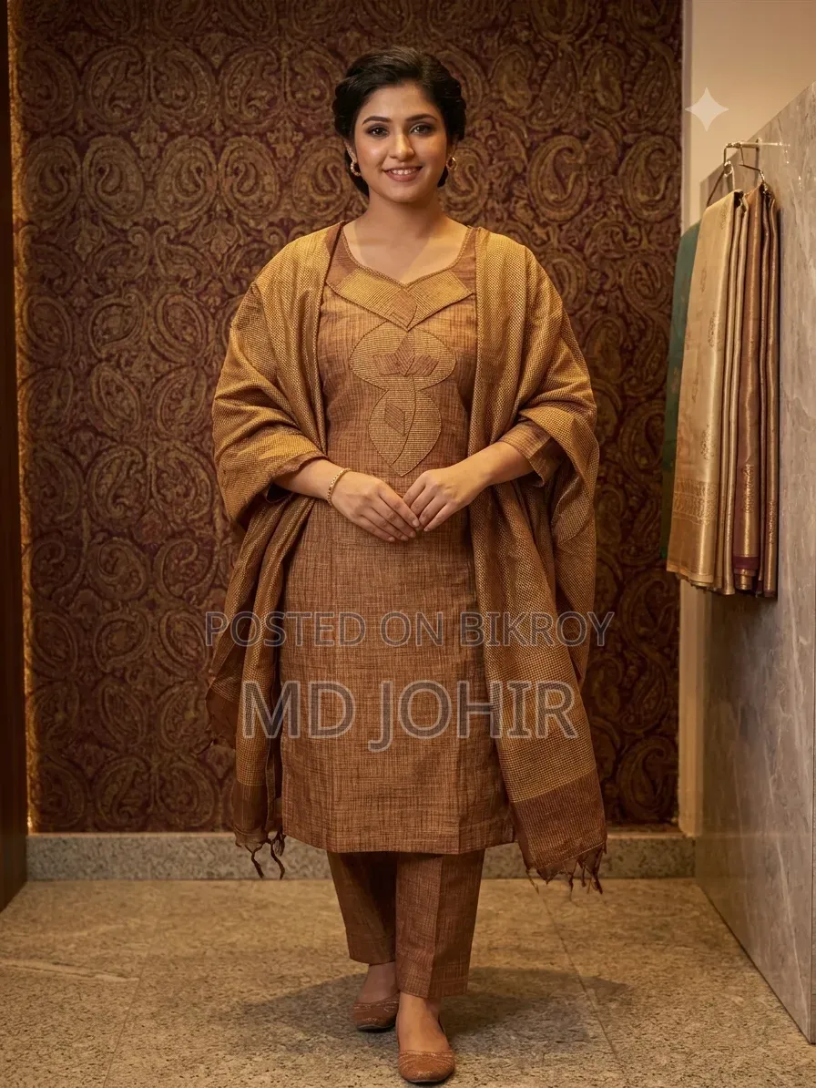 Traditional Handloom Three-Piece
