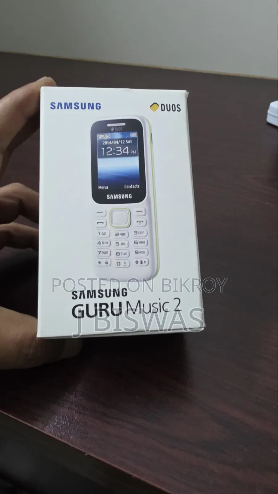 New Samsung Guru Music 2 Black