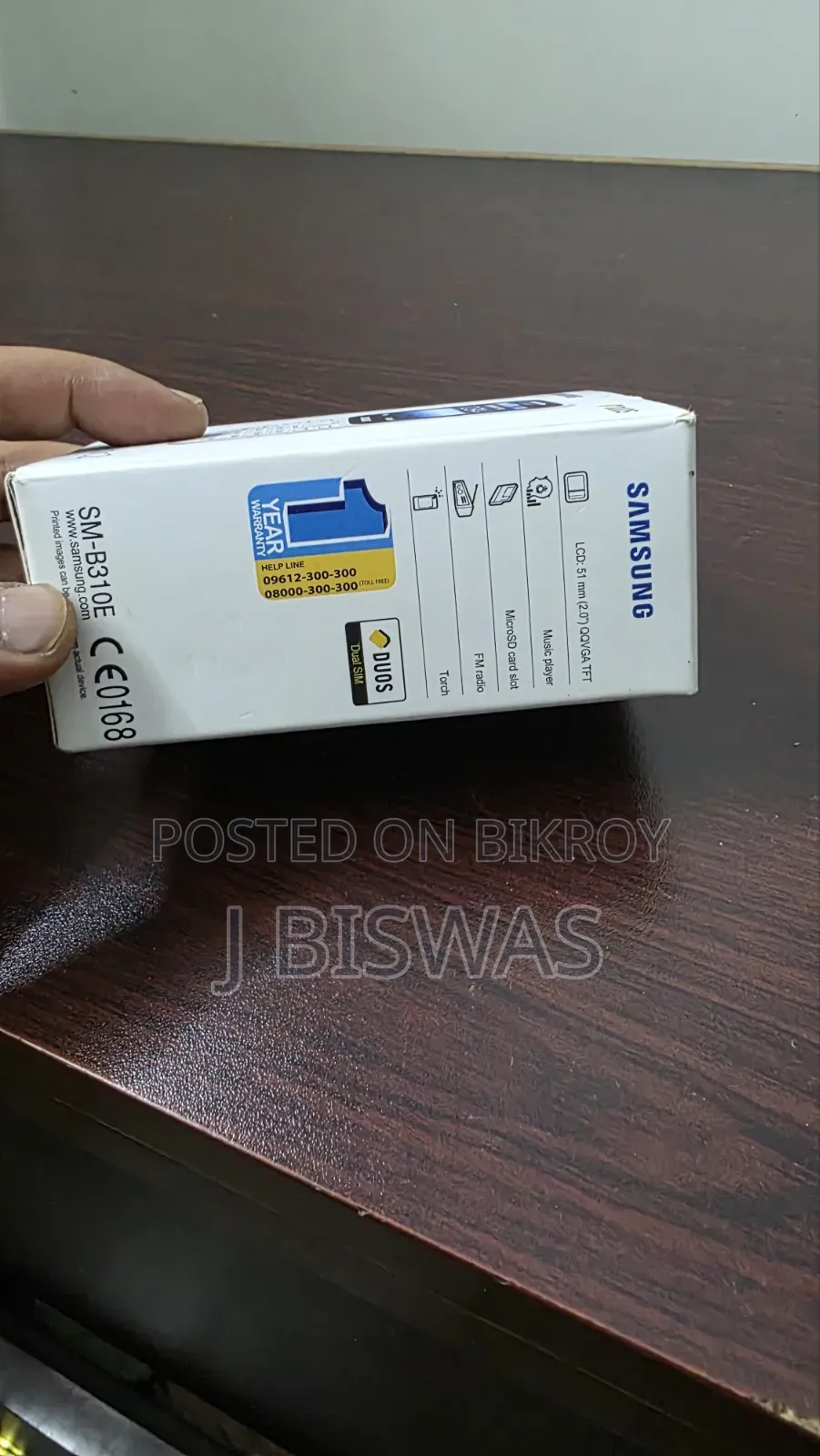 New Samsung Guru Music 2 Black