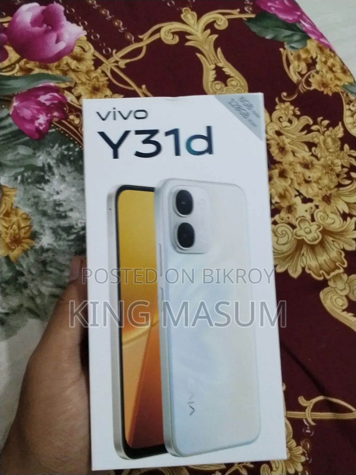 New Vivo Y31d 256 GB Red