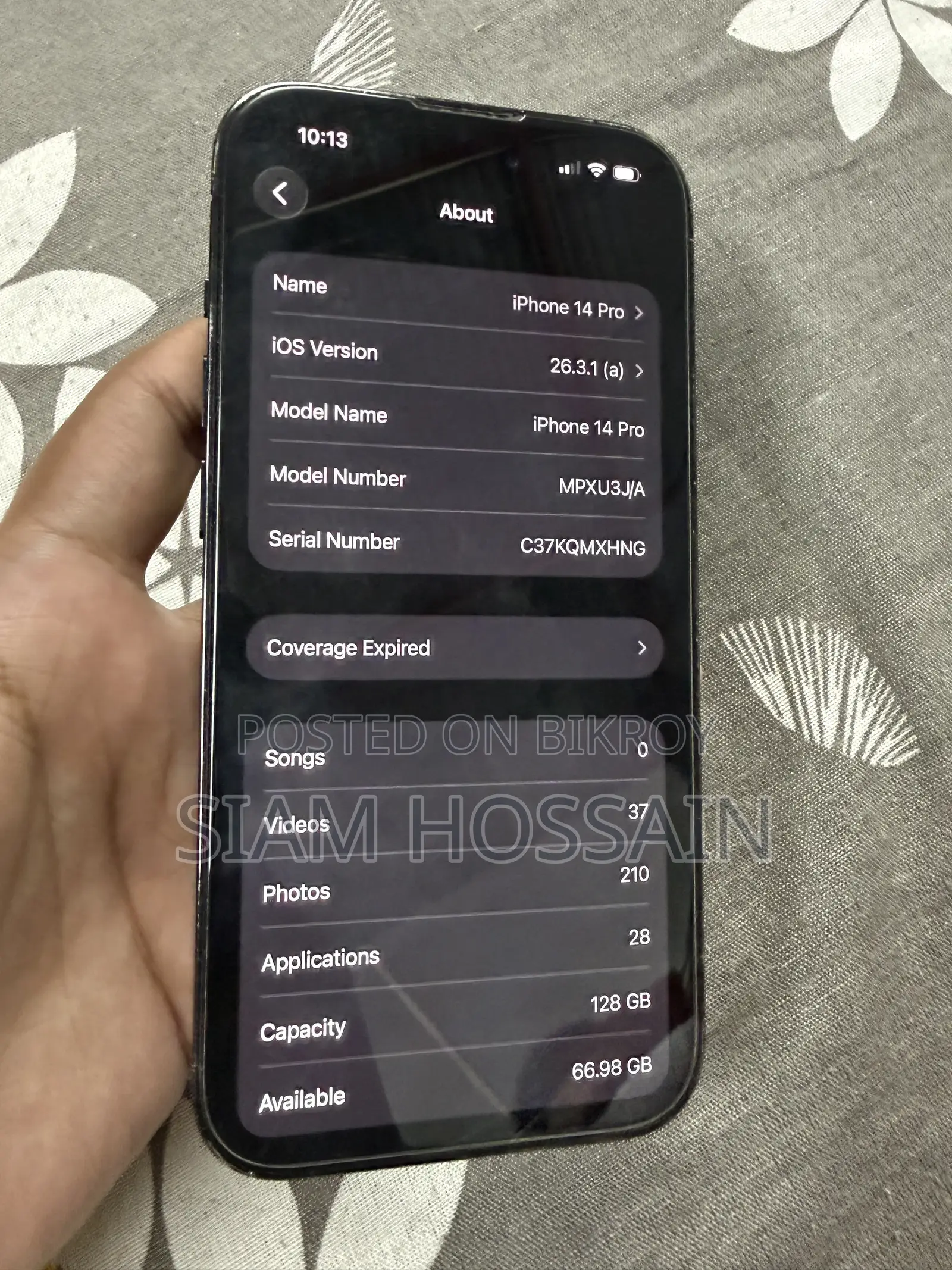 Apple iPhone 14 Pro 128 GB Black