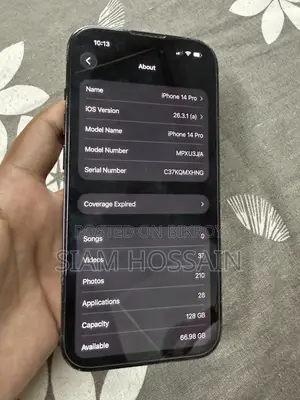 Apple iPhone 14 Pro 128 GB Black