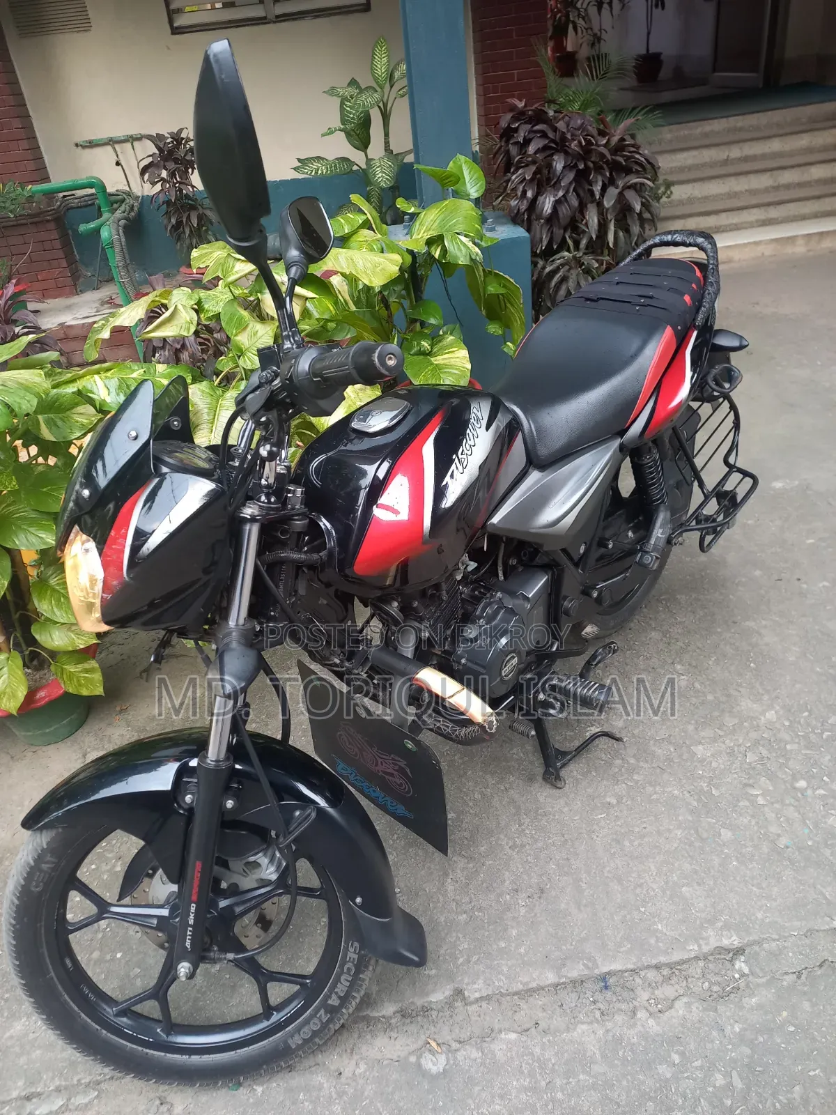 Bajaj Discover 110 2020 Red