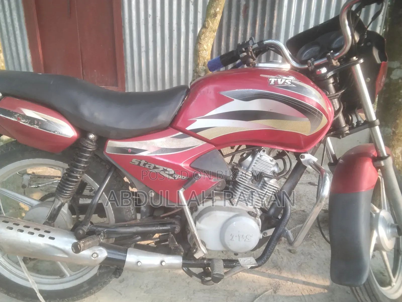 TVS Metro 2018 Red