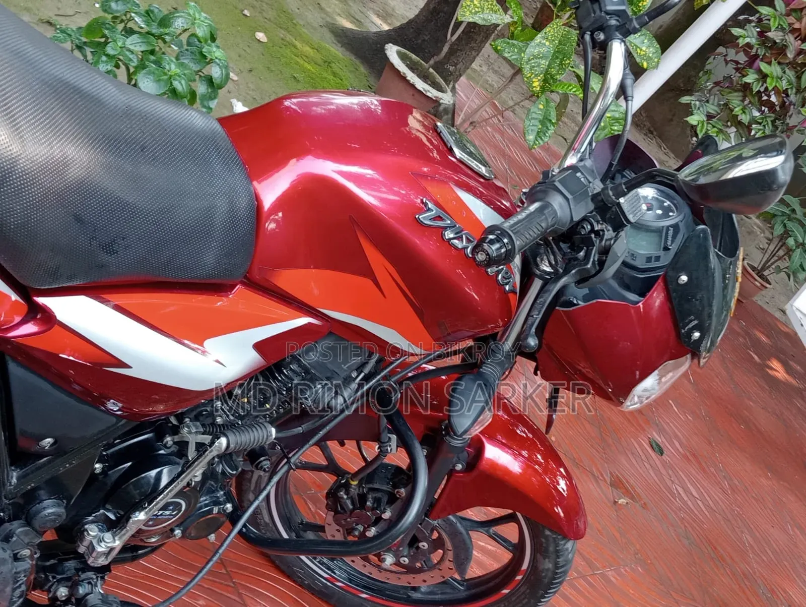 Bajaj Discover 110 2023 Red