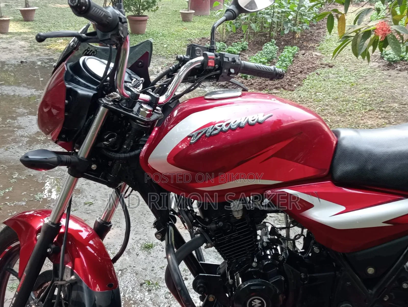 Bajaj Discover 110 2023 Red